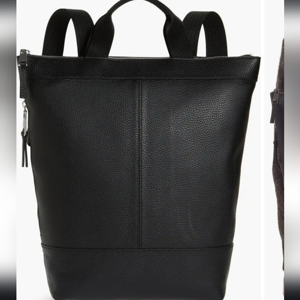 Treasure & Bond Black Leather Women's Bag